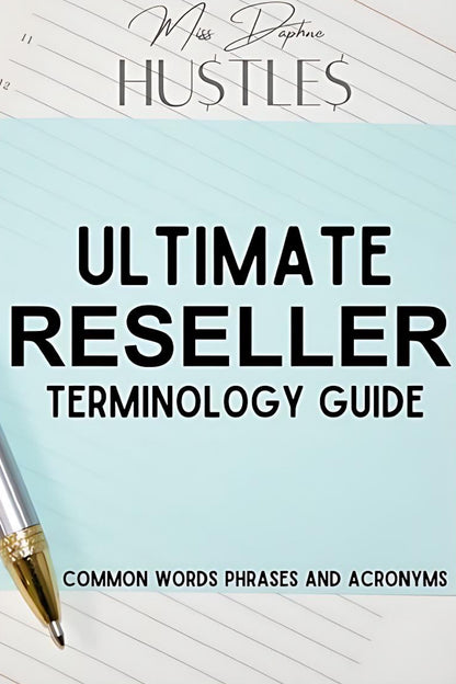 Ultimate Entrepreneur Reseller Terminology Guide